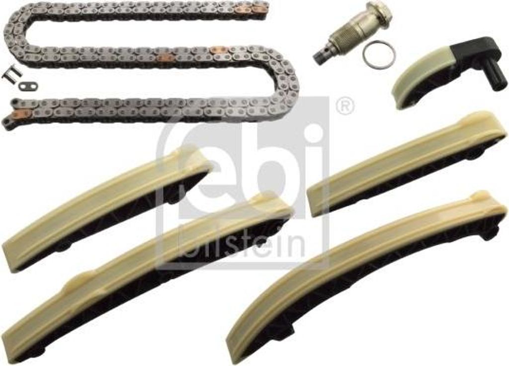 FEBI BILSTEIN 103262 Steuerkettensatz OE A6420500311 kompatibel mit GL-Klasse, GLC, GLE, GLS, M-Klasse, S-Klasse, Sprinter, Viano, Spider, i30, S80...
