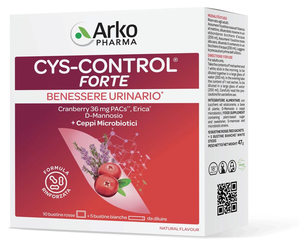 Arkopharma CYS CONTROL FORTE Nahrungsergänzungsmittel für Produktbild 