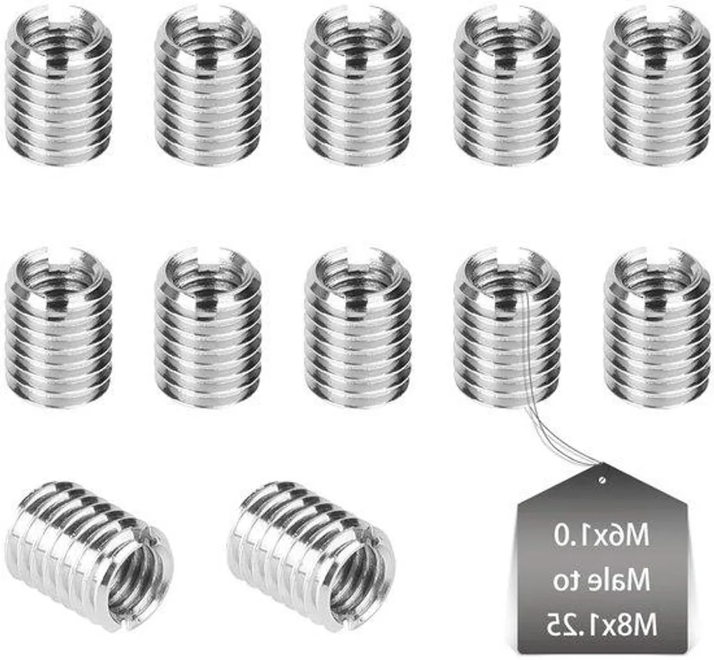 Insert Fileté M8 vers M6 Inoxydable de 15mm pour Fixation Bois Stable