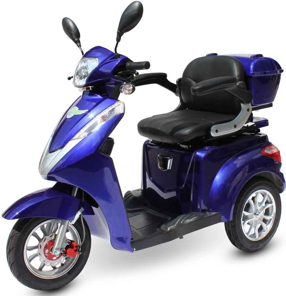 ECO ENGEL 501 Blau mit Li-lo Akku 20 Ah, 25 km/h 1000 Watt Produktbild 