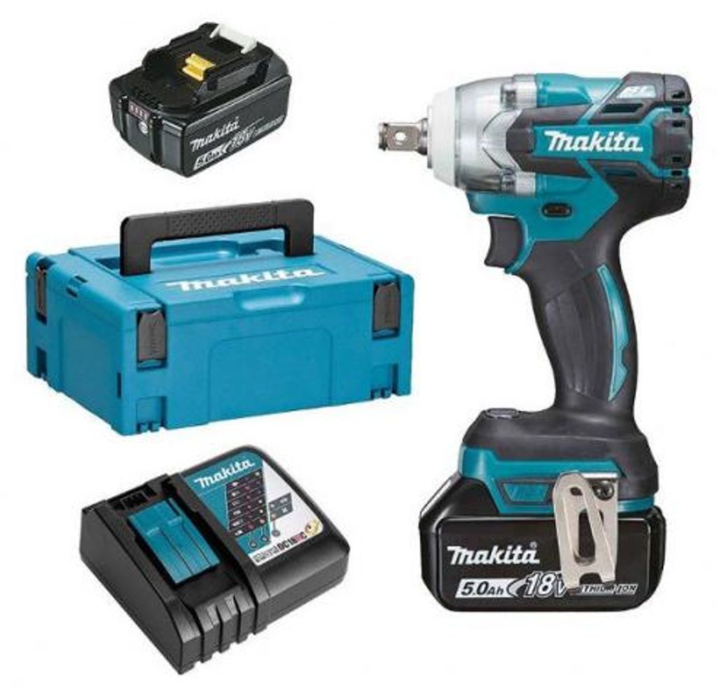 Makita DTW 301 RTJ Akku Schlagschrauber 18 V 330 Nm 1/2" Produktbild 