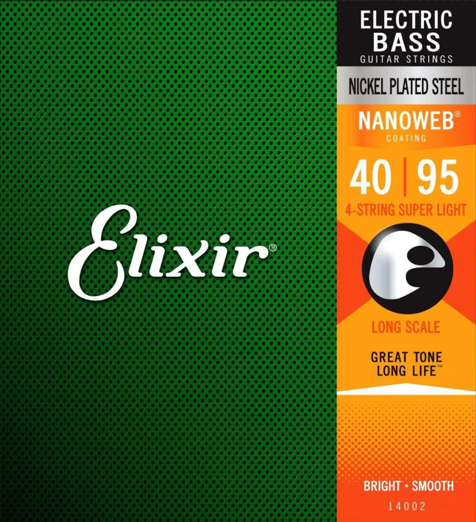 Jeu de Cordes pour Basse Électrique Elixir 14002 Nickel Long Scale - 2