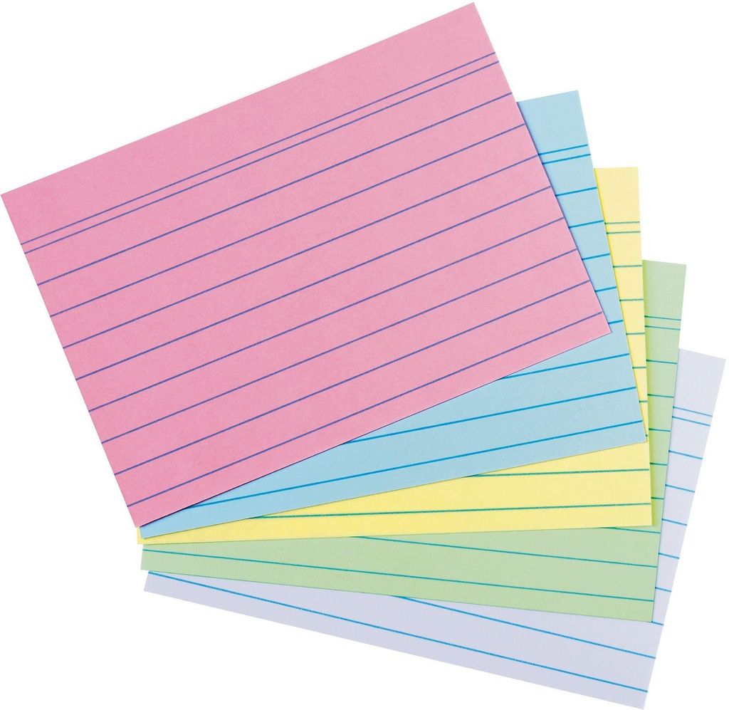 Herlitz 50041145 Herlitz Karteikarte A6 liniert 4 Productafbeelding 