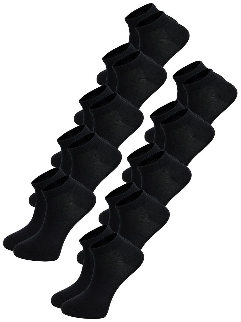 Tazzio Herren Sneaker Socken 10er-Pack A906 (Schwarz, Produktbild 