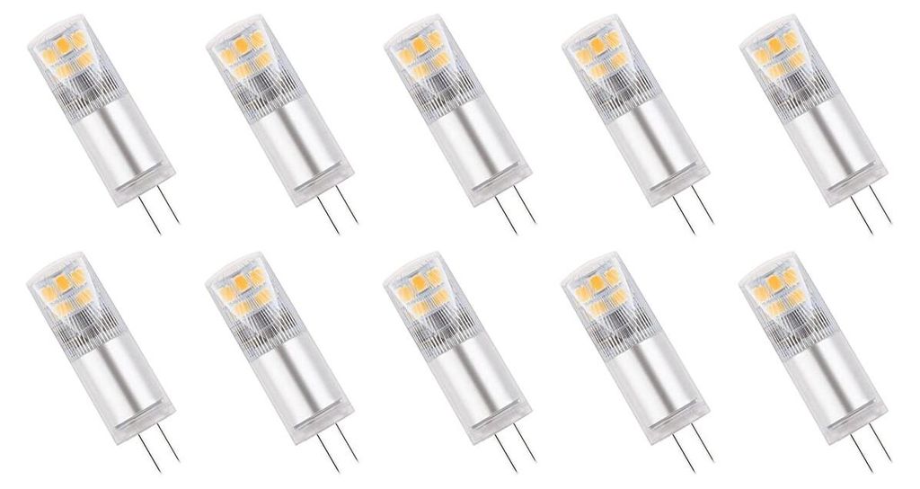 Spectrum G4 LED Stecklampe 2,5W 280lm 4000K Neutralweiß 12V 10 Stück
