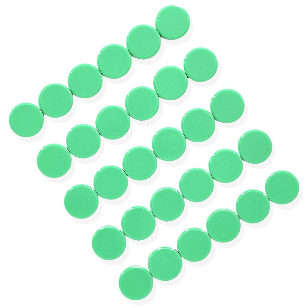 Kühlschrankmagnete, 30 Stück, starke Whiteboard-Magnete für Magnettafeln, Pinnwände, Magnetwände, kleine runde Magnete für Kühlschrank, Bür...