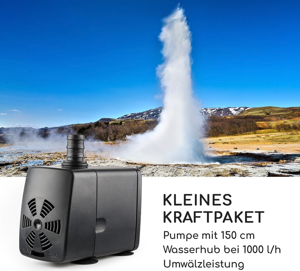 Blumfeldt Watergate - Gartenbrunnen , Springbrunnen , Produktbild 6