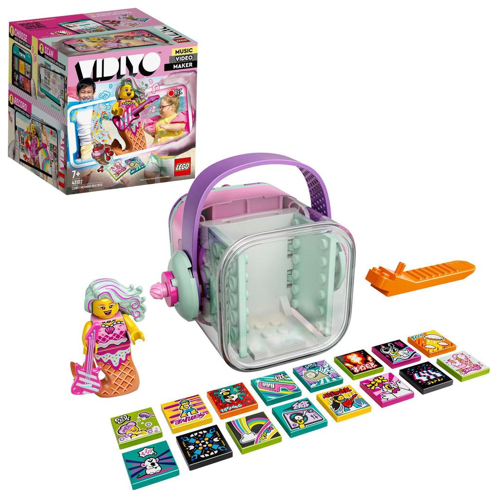 LEGO 43102 VIDIYO Candy Mermaid BeatBox Musica Video Maker Immagine del prodotto 