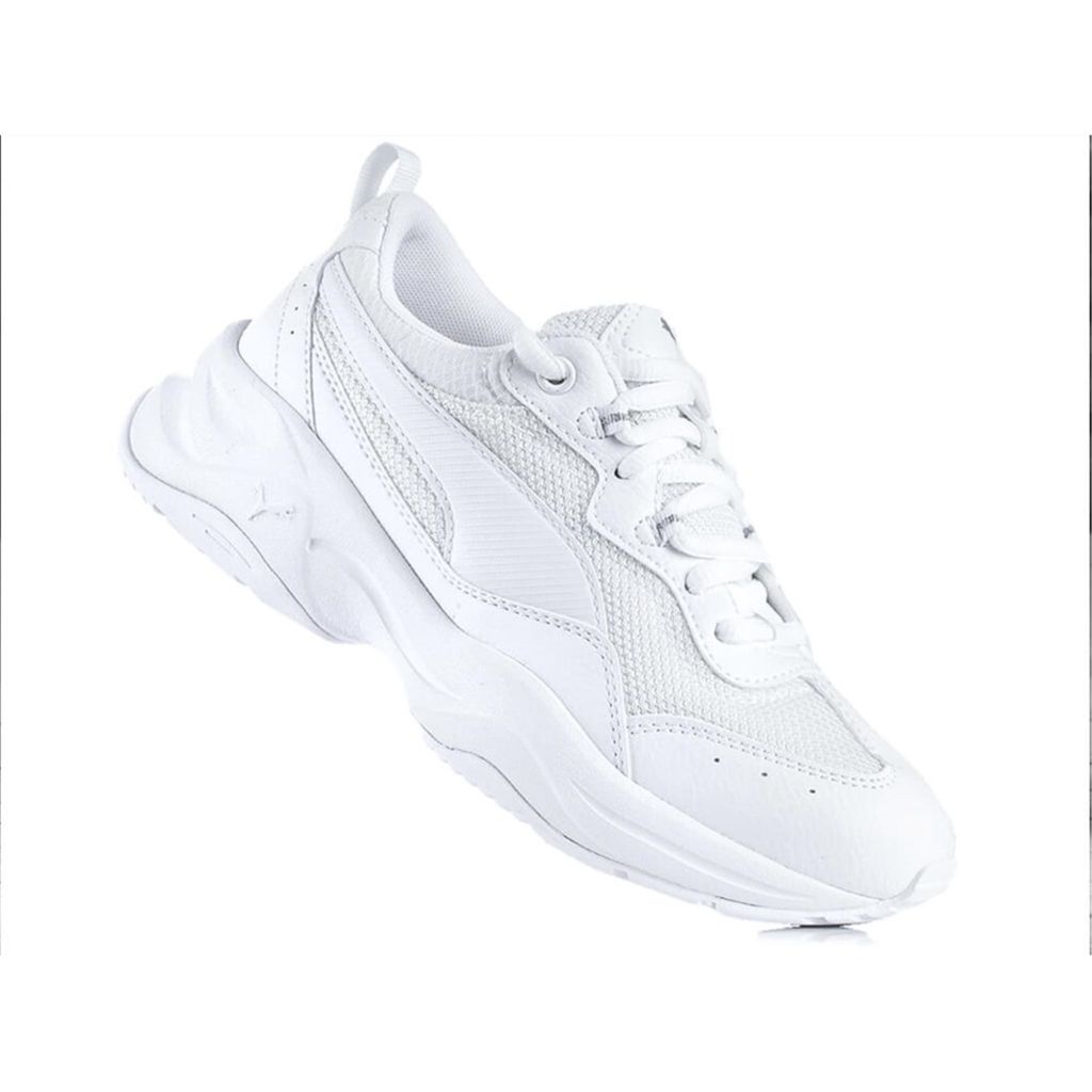 Puma Damen Sneaker 'Cilia' white/gray/violet/silver, Produktbild 
