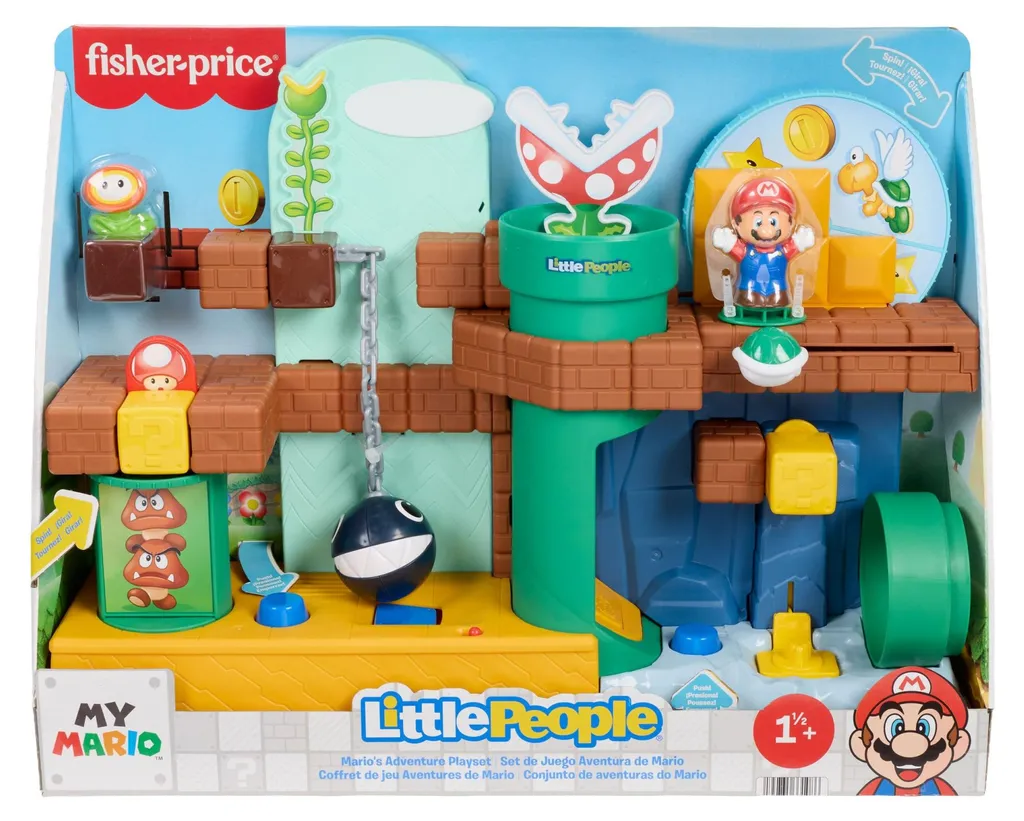Jouet d'éveil musical Little People Mario pour bébé 18 mois