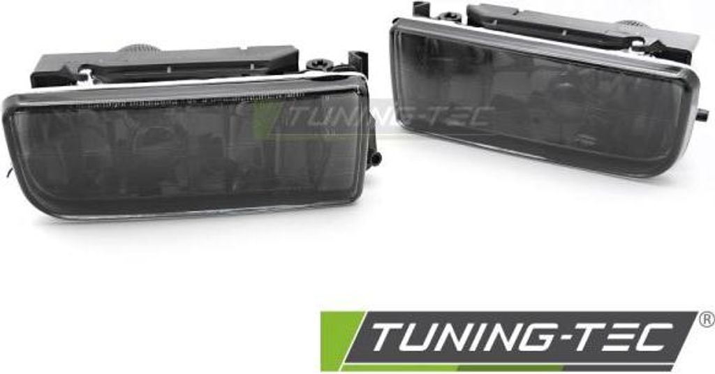 Nebelscheinwerfer Set passend für BMW 3er E36 Limo, Coupe, Cabrio, Touring 90-99 schwarz/rauch