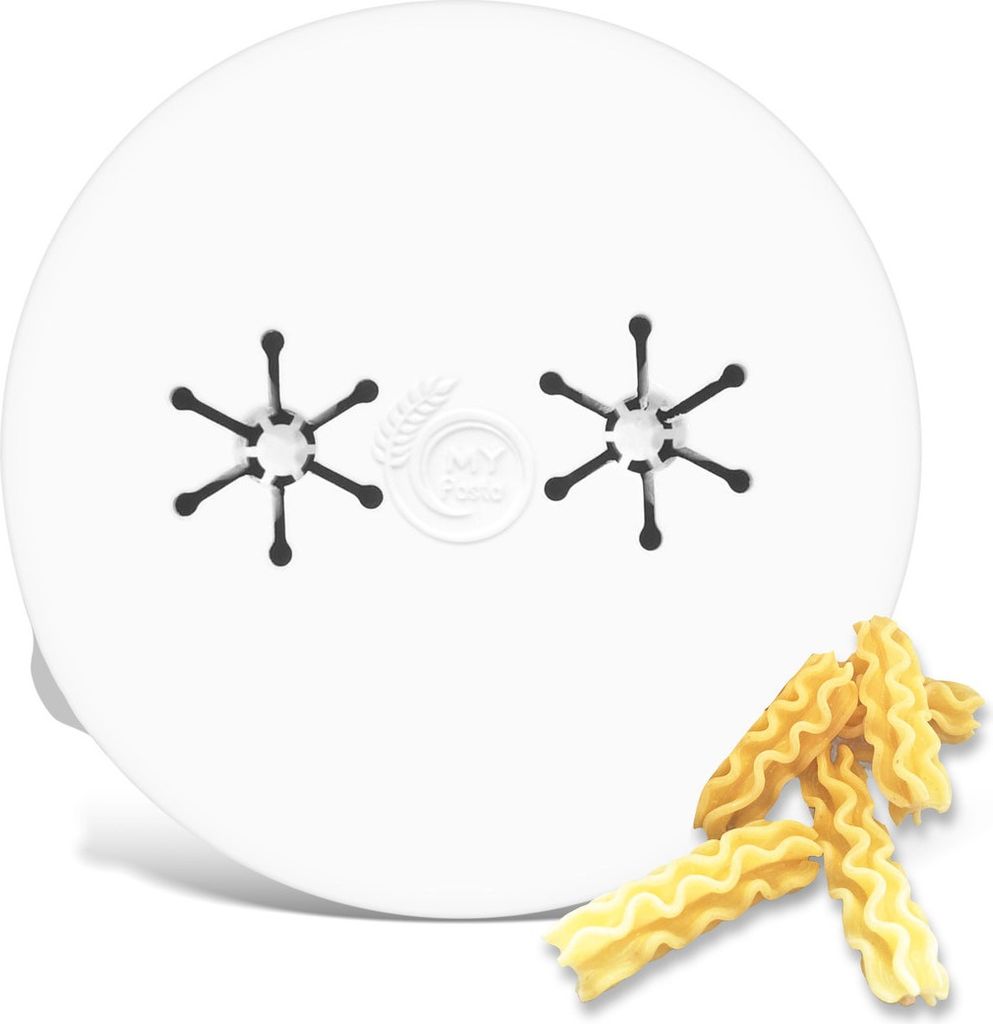 MY PASTA - Sedanini - Matrize Nudelform für Nudelmaschinen geeignet für Philips Pastamaker Avance Nudelmaschine
