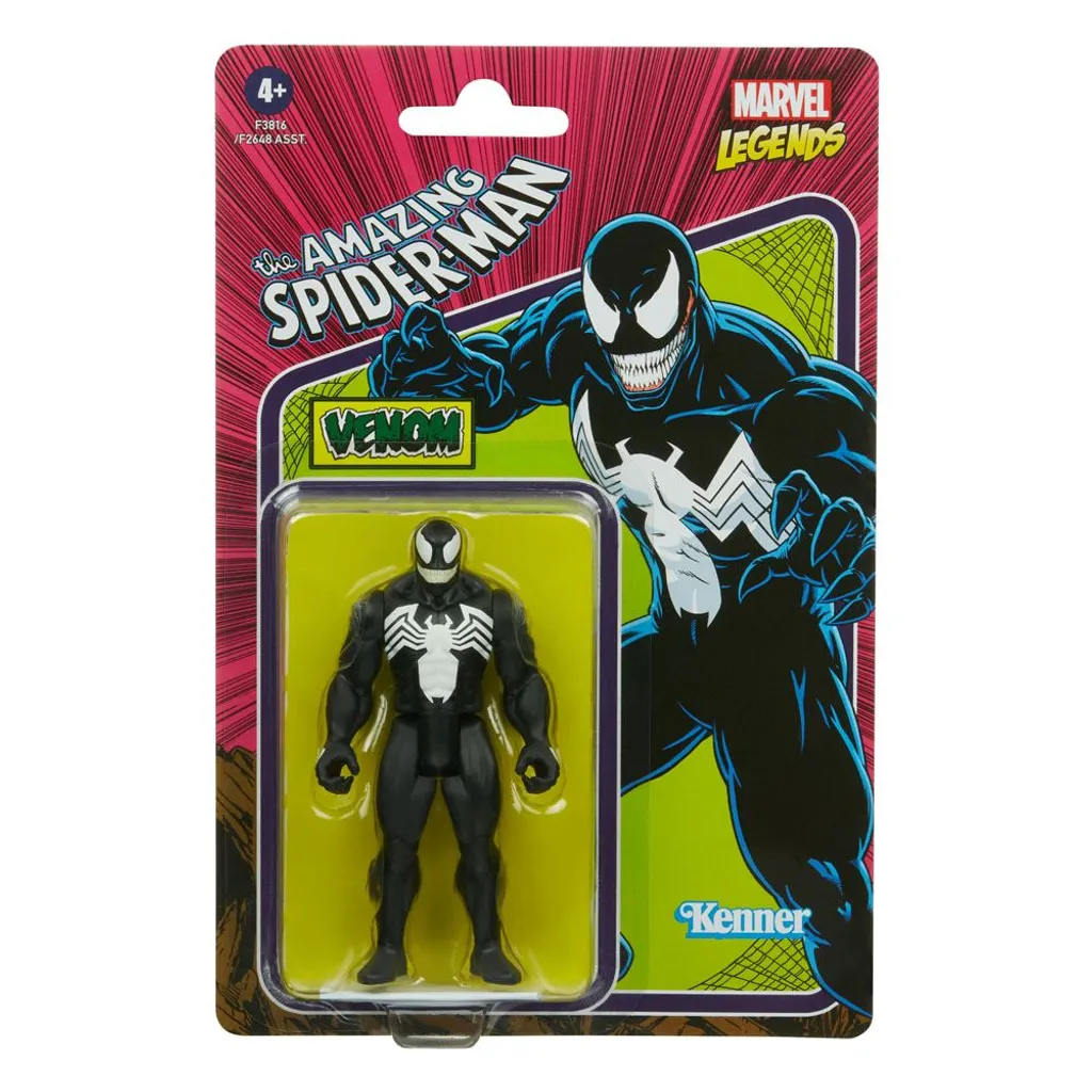Venom Marvel Legends Retro Collection Hasbro HASF3816 Actionfigur 10cm