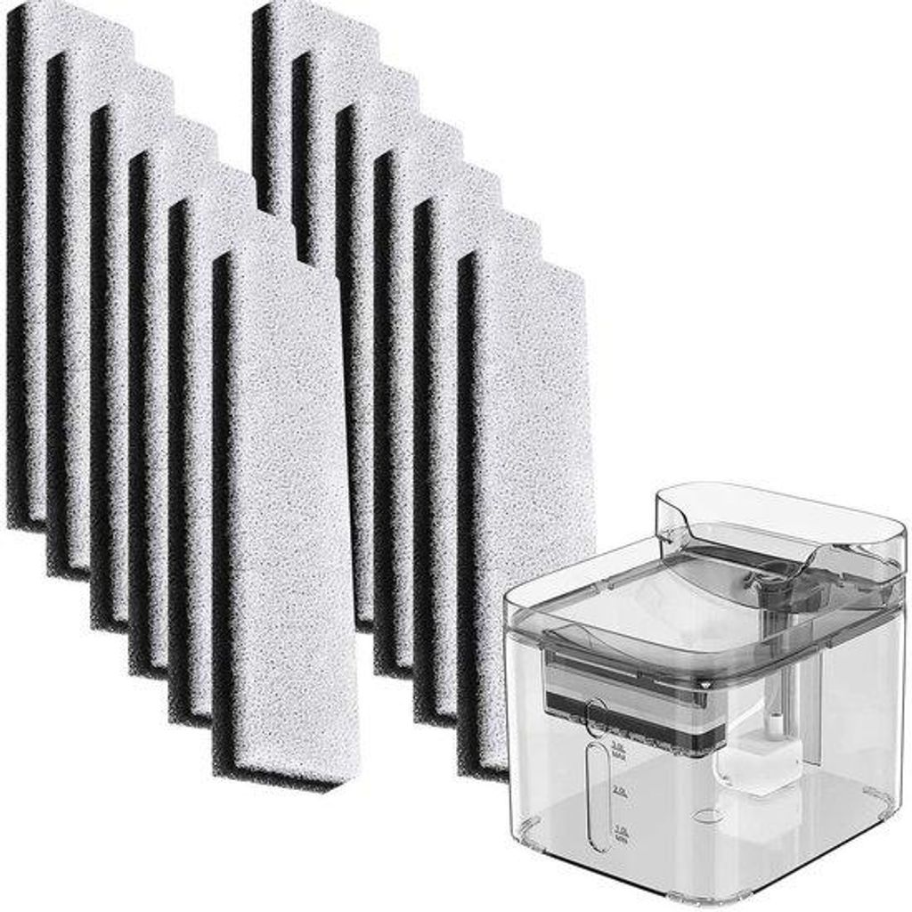 12 Stück Pet Dispenser-Filter aus Baumwolle Ersatzteile Filter Geeignet für NPET