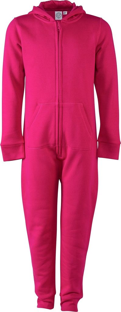 Skinnifit Minni Kinder Einteiler mit Reißverschluss RW5294 (3/4 Jahre (104)) (Fuchsia)