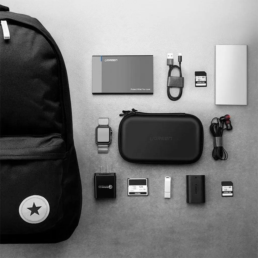 Ugreen LP128 L: La Custodia da Viaggio per Hard Disk e Tech Gadget - 25