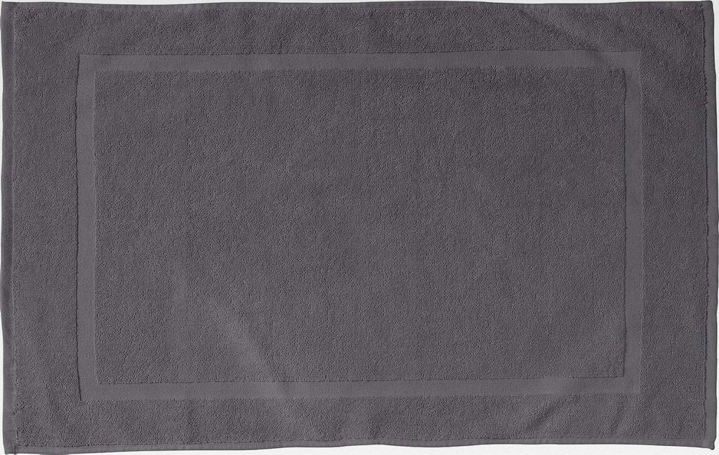 Duschvorlage, Badteppich Chicago anthrazit Größe 50x80 cm - extra dick, weich, saustark und strapazierfähig (weitere Farben)