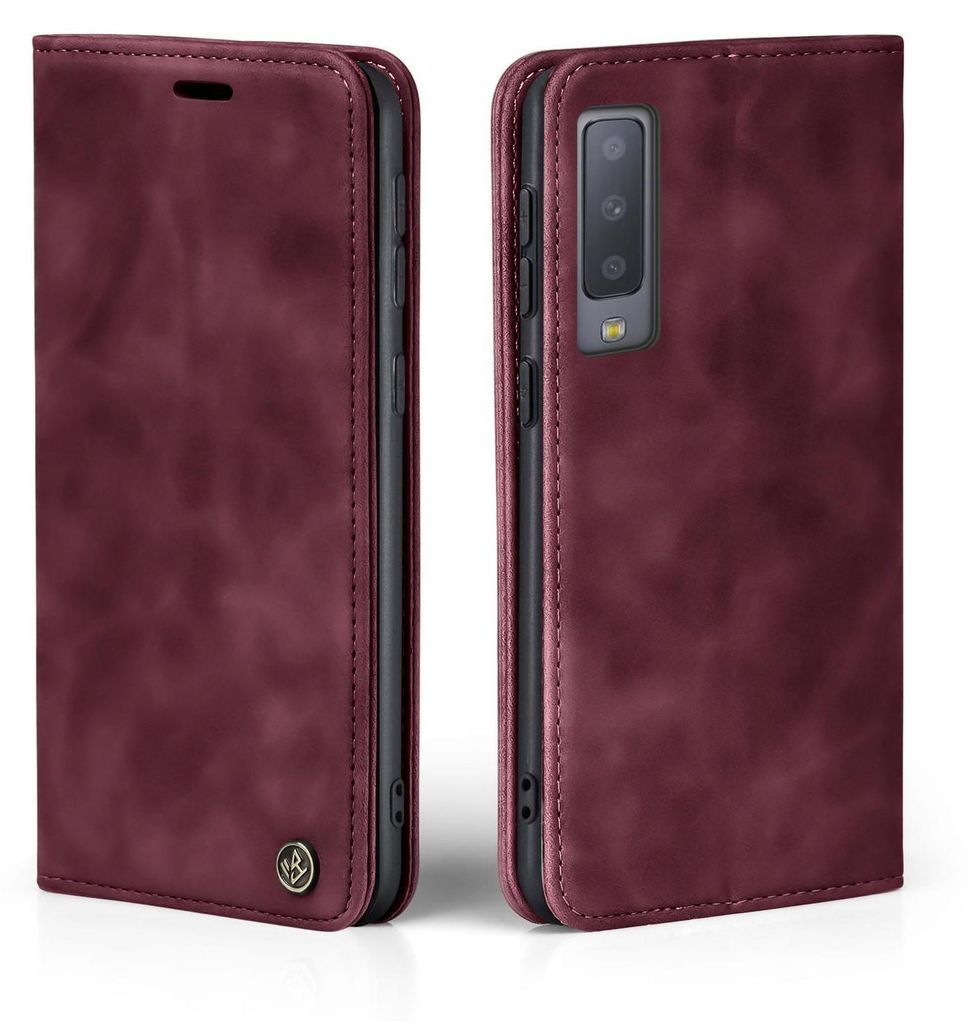 Handy Hülle für Samsung Galaxy A7 2018 Klapphülle Bookcase Produktbild 