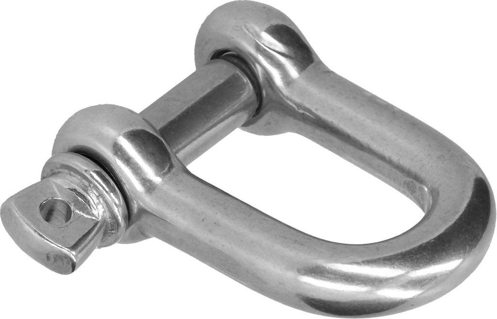 D-Ring-Ankerschäkel, Schraubbolzen-Kettenverbinder aus Edelstahl 304, Hebezeug für Schifffahrt und Land, 1 Stück, M20