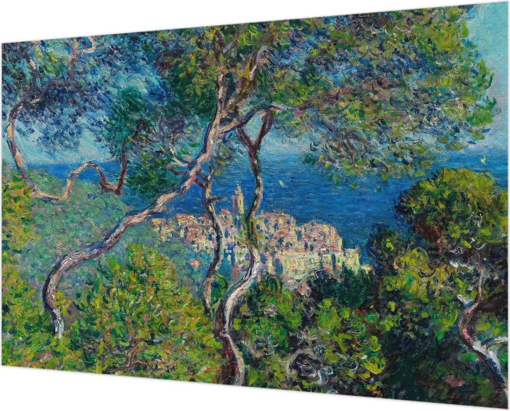 Wandtapete - Dekorative Tapete für Wohnzimmer - Tapetenfolie für Wanddekoration - 152x104 cm - Mittelmeerblick