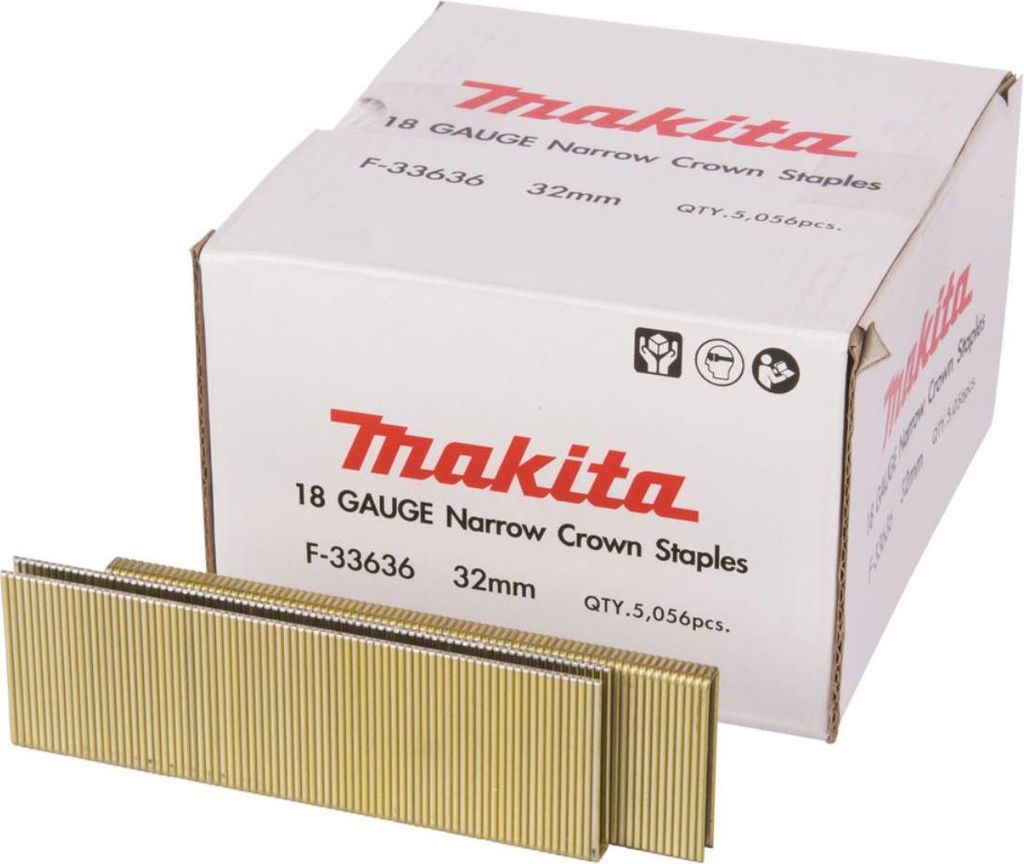 Makita Klammern 32 x 6,3 mm, 5.000 szt. 32 x 6,3 mm - 5.000 Zdjęcie produktu 