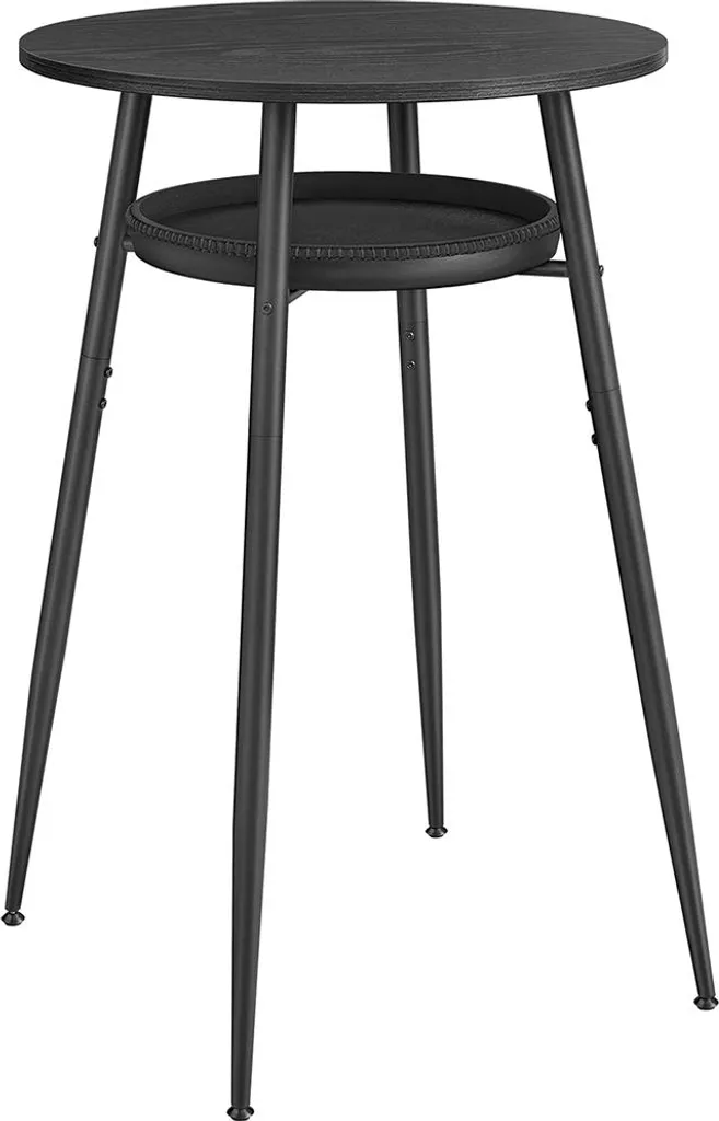 Table de bar EKHO Gain de place avec rangement pour studio et salon 1m