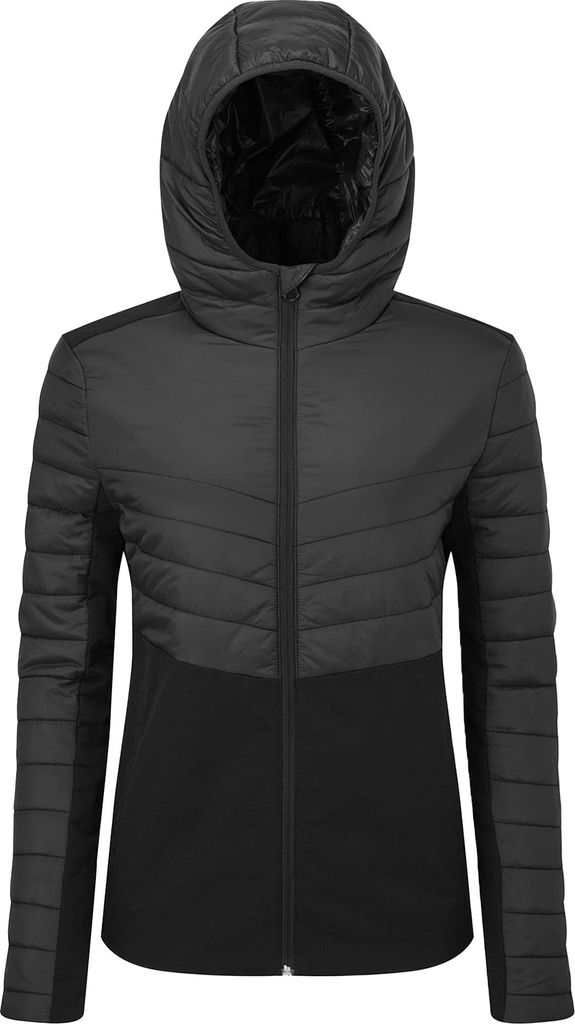 TriDri - Isolier-Jacke Hybrid für Damen RW8308 (M) (Schwarz)