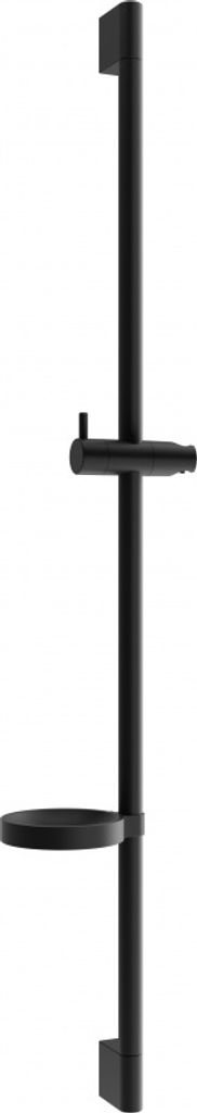 Mexen DS Duschstange mit Seifenschale 90 cm, Schwarz - 79383-70