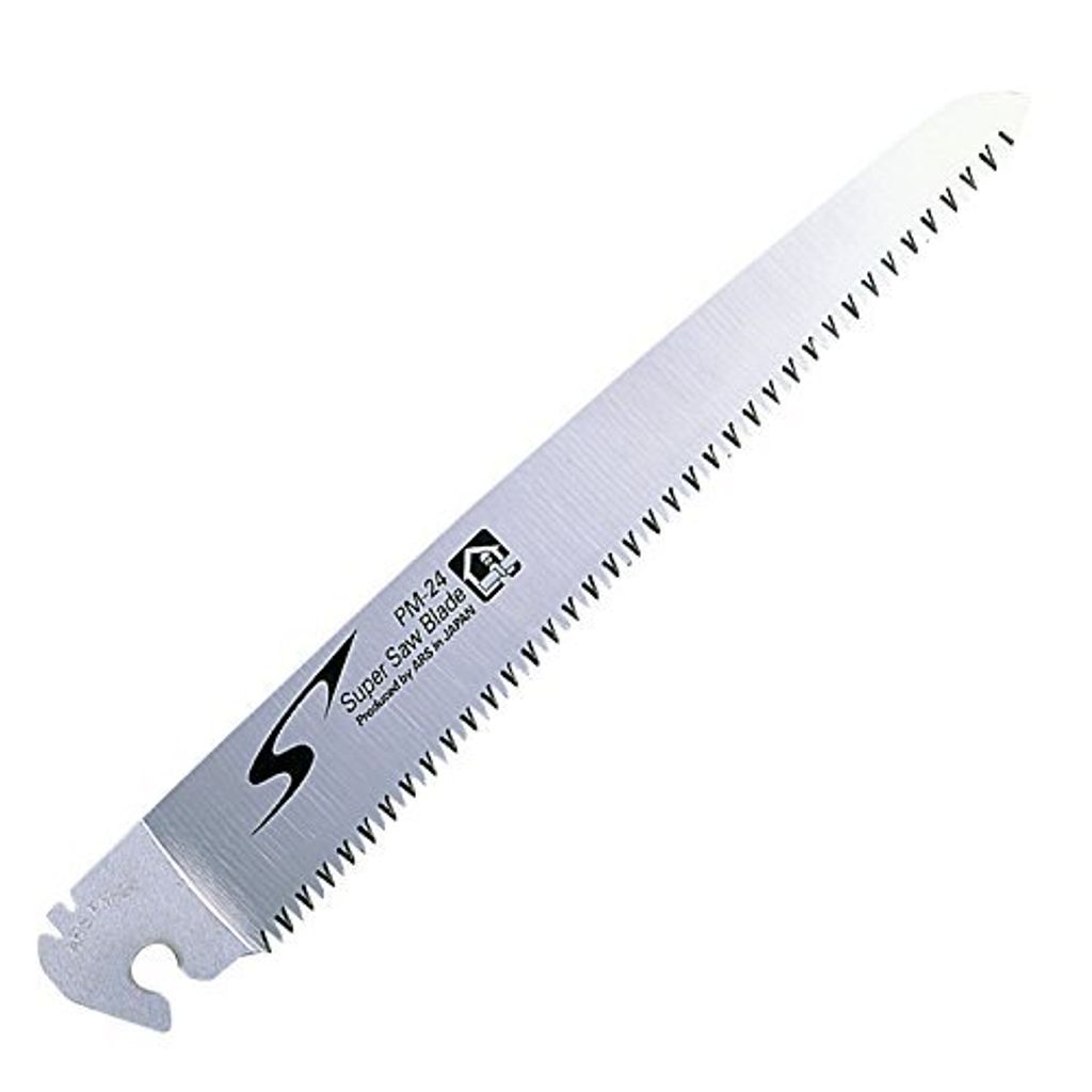 ARS Ersatzsägeblatt PM-24-1 | für ARS Klappsäge PM-24 | Zahnweite: 3,0 mm für präzise und saubere Schnittleistung | Blattstärke: 1,3 mm| Blat...