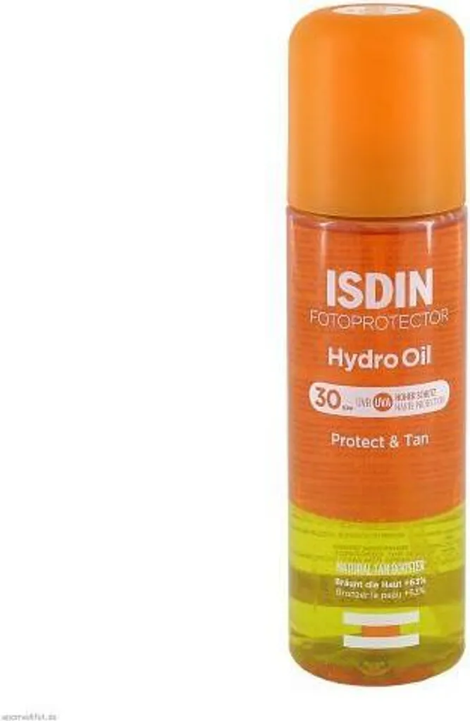 Isdin Hydro Oil SPF 30 Spray: Solare Body Bifasico 200ml Sport