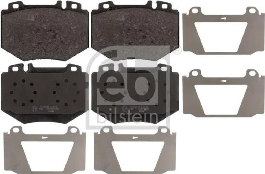 Plaquettes de frein FEBI BILSTEIN 116137 pour Classe S OE A0044200620