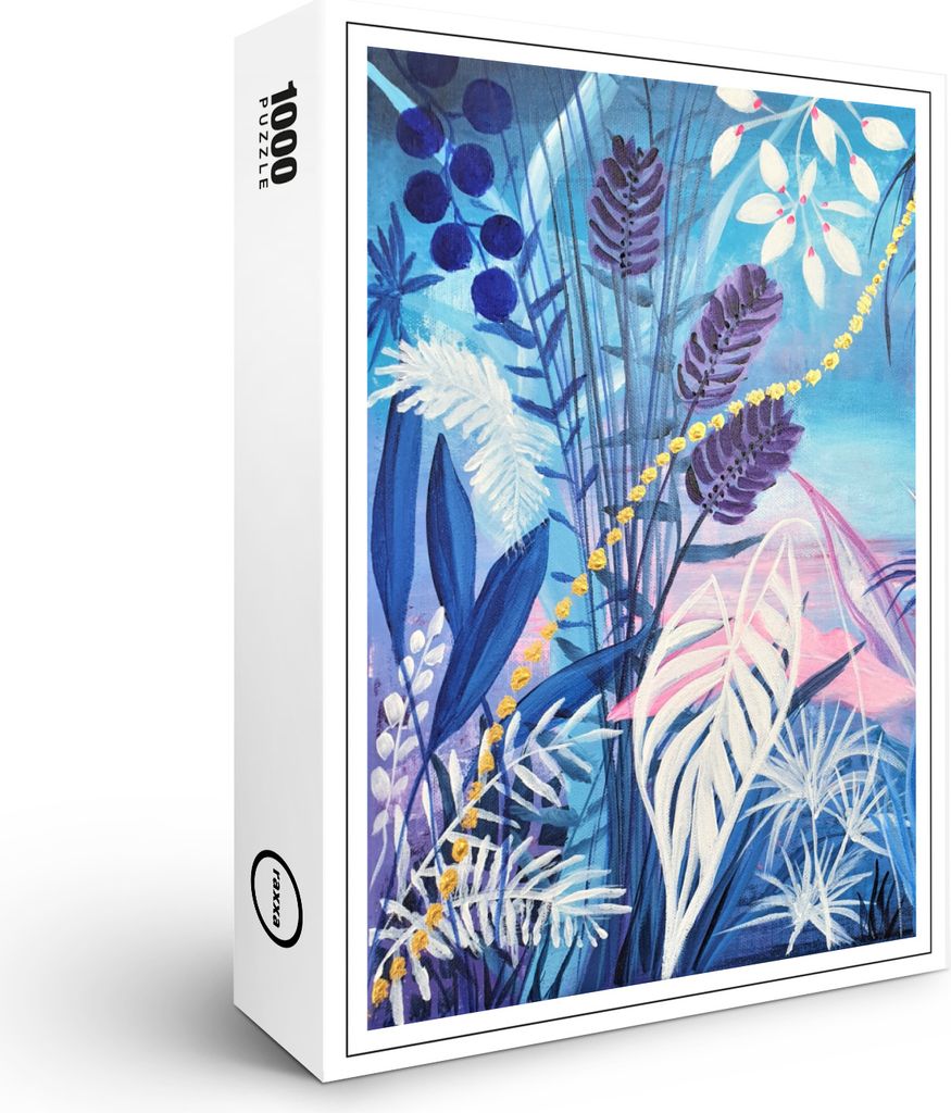raxxa Premium-Puzzle "Blue jungle III", 1000 Teile