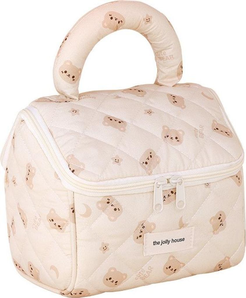 Carla Kosmetiktasche für Frauen Aronal weiß One size