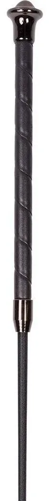 Harry's Horse Frustino da Dressage Nero 130 cm | Pelle di Alta Qualità