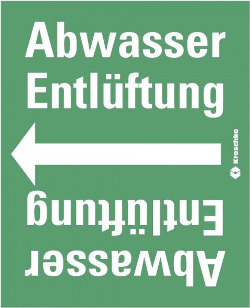 Dreifke Rohrleitungsband Abwasser Entlüftung, praxisbewährt, ab Ø 50mm, grün...
