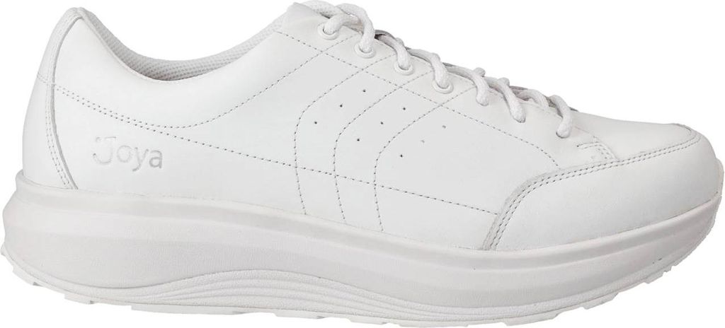 Joya Sneaker Moscow Men White JY577A, Glattleder, Wave-Sohle, Fußbett zum Wechseln 40 1/3