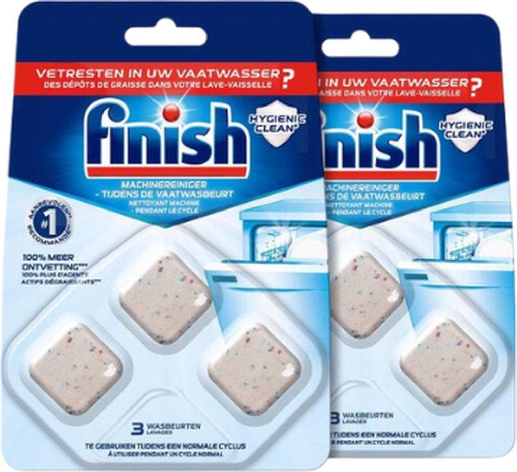 Finish Maschinenreiniger während des Waschens - 6 Stück