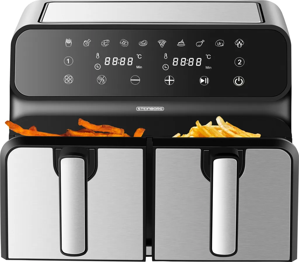 Recensione Steinborg SB-3131: La Doppia Friggitrice ad Aria 11 Litri