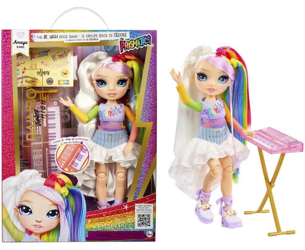 Rainbow High Jr High Rockband Fashion Dolls -Amaya, Obrázok produktu 