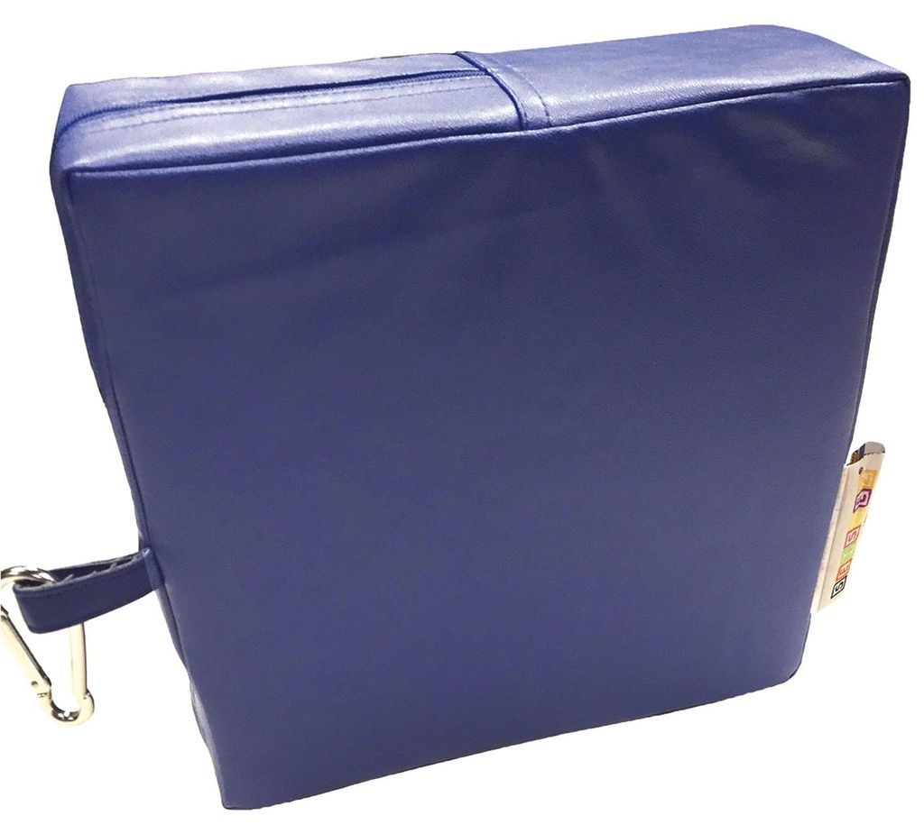 SENSEEZ Vibrationskissen Quadrat Blau 25 x 25 cm Produktbild 