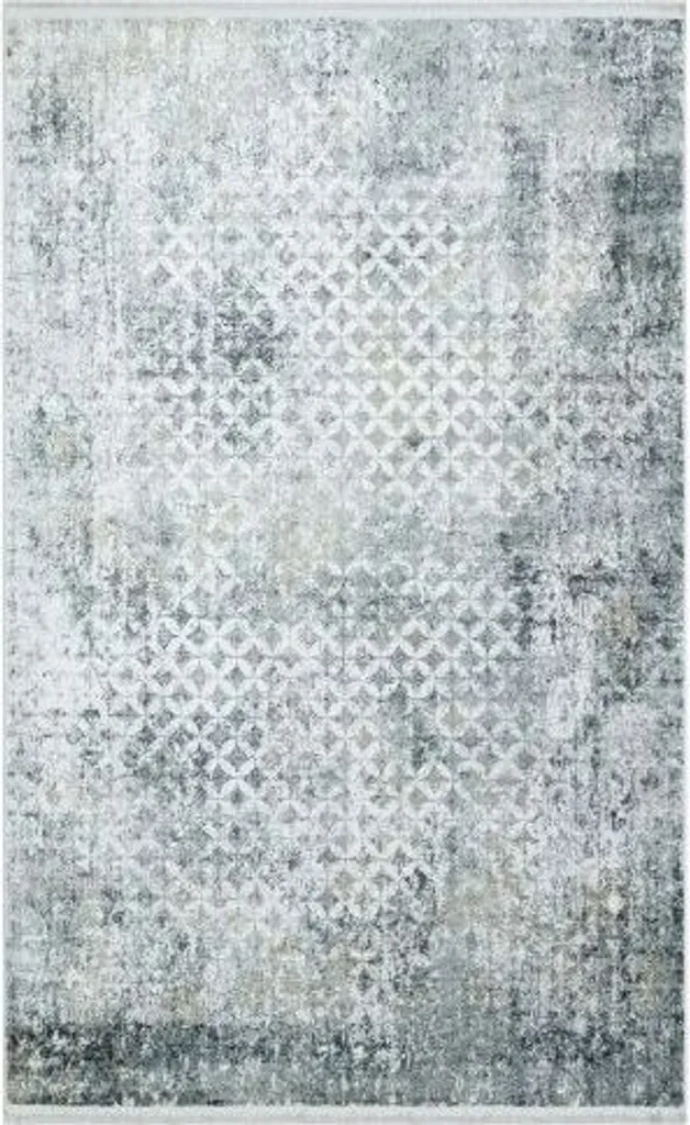 Tapis Verona 10 crème gris 130x190 cm facile à nettoyer et résistant
