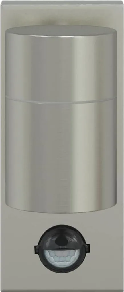 Applique d'extérieur inox argent vidaXL double diffusion compacte lot 2 - 5