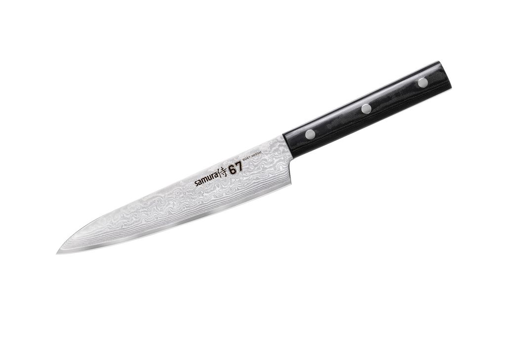 Samura-Damascus 67 Universalmesser, Damaststahl 67 Lagen, Produktbild 