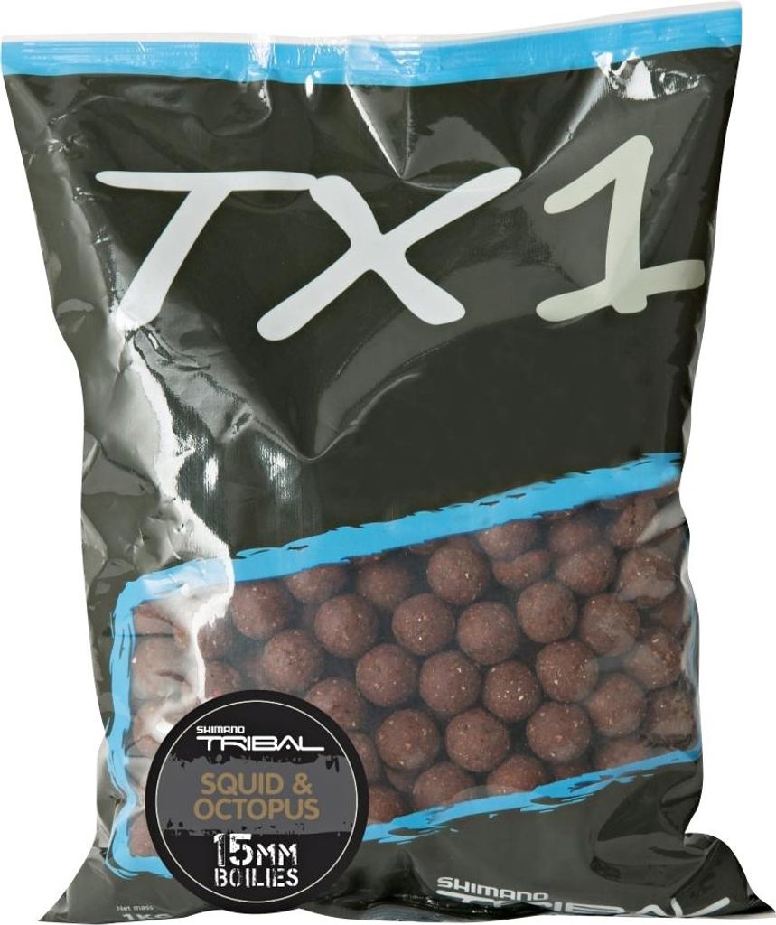 Shimano TX1 Squid & Octopus Boilies 20mm - 5kg Produktbild 