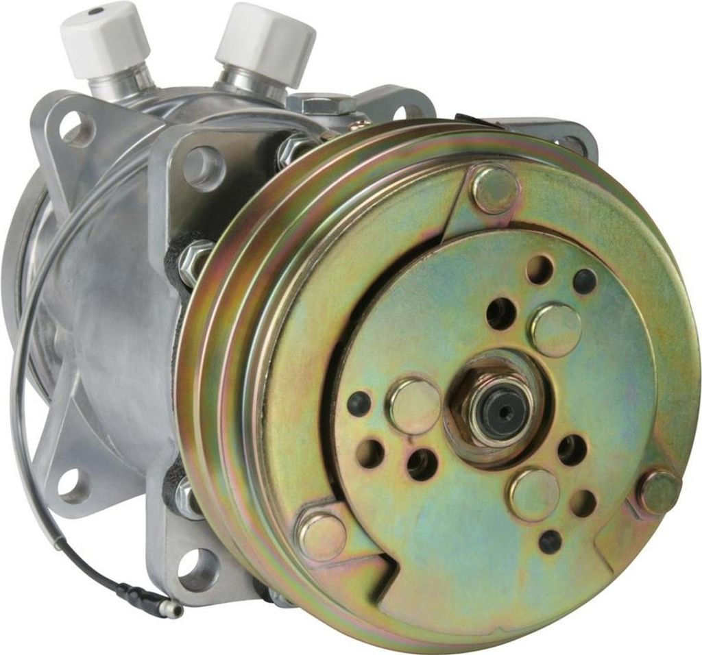 Klimakompressor 12 V Ø 132 mm BOSCH IAM-Expertise passend für u.a. VOLVO 760