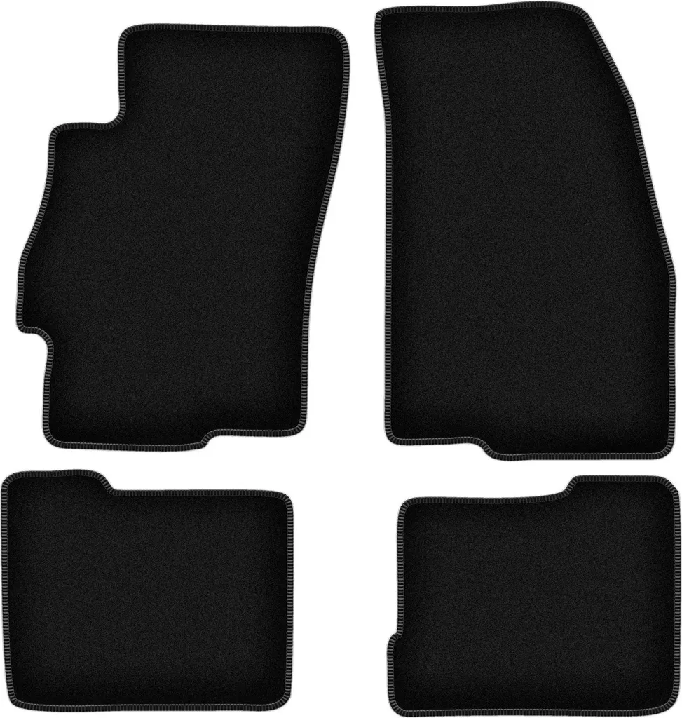Kit Tappeti Velluto Fiat Linea 09-15 - Nero Sportivo con Fissaggi