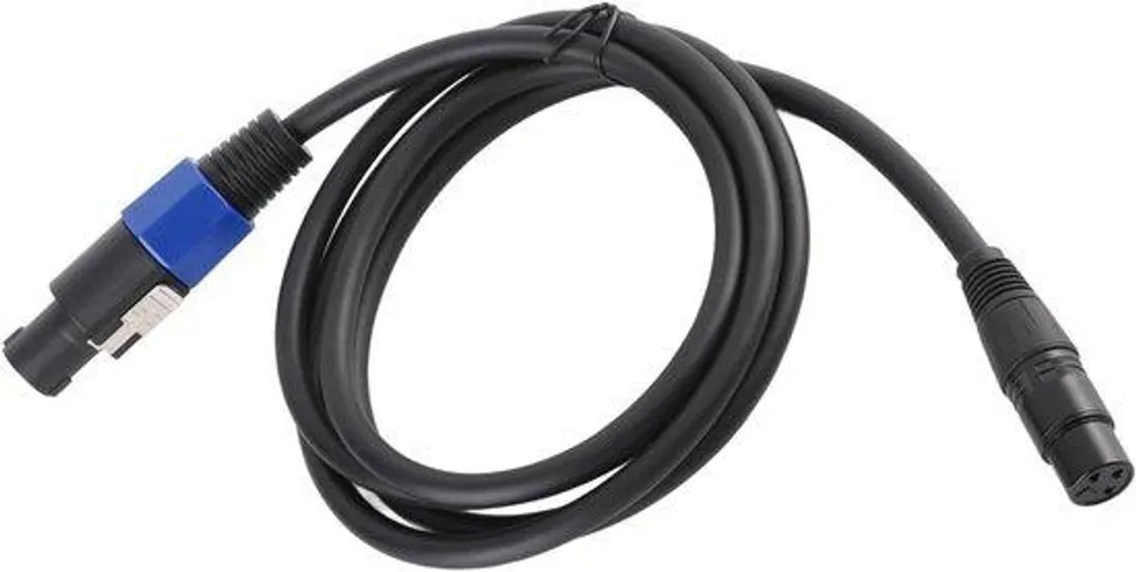Rallonge XLR mâle vers SpeakOn femelle 10m pour sonorisation concert