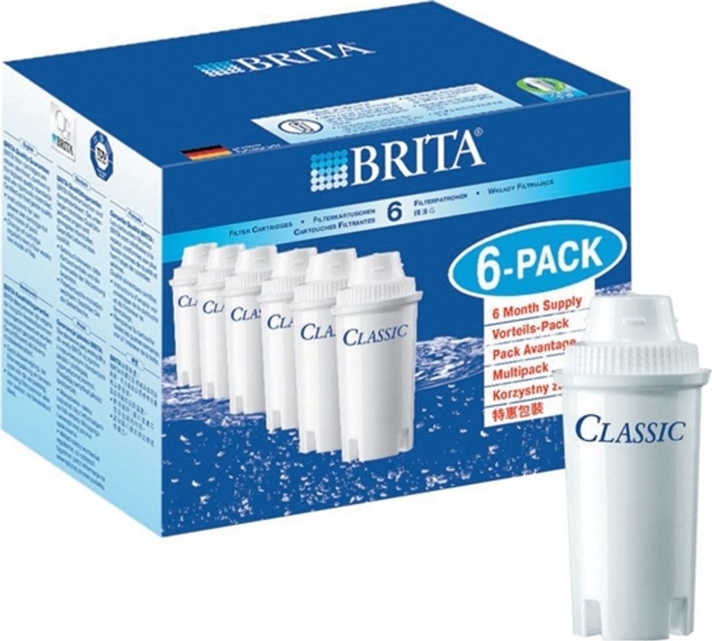 Zestaw 6 wkładów filtrujących Brita Classic Zdjęcie produktu 7