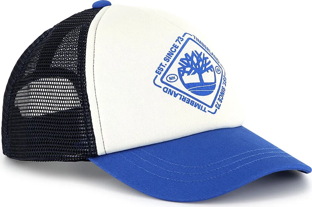 Casquette en Coton Blanc Timberland T60414 - Taille 56 cm Ajustable
