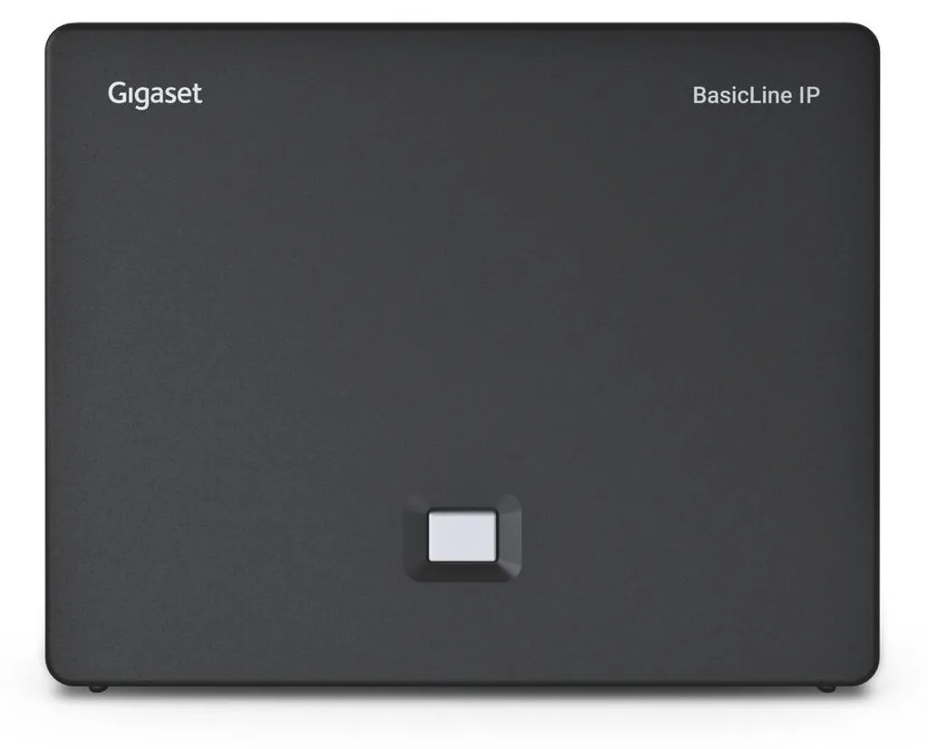 Poste IP Gigaset BasicLine noir - Fini les bruits, son HD garanti